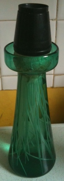 hyacinth vase with pot
