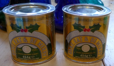 Tate and Lyle festive edition golden syrup tin